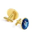thumbnail image 3 of Shark Elegant Dress Shirt Stainless Steel Cufflinks Set for Men - for Formal Attire - Ideal for Weddings and Special Occasions, 3 of 6