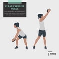 thumbnail image 4 of FitMate Dumbbell and Barbell Workout Exercise Poster, 2-Pack, Workout Routine with Free Weights, Home Gym Decor, Room Guide (20 x 30 Inch), 4 of 5