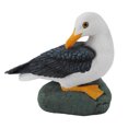 thumbnail image 2 of Estatua de Gaviota ANGGREK resina Adorno Hecho A mano Estilo Mediterráneo, 2 of 7