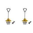 thumbnail image 1 of Lámpara LED para Acampar Impermeable IPX4 Con Carga USB Cortes () Amarillo, 1 of 4