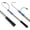 Blue, variant on Telescopic Fishing Gaff with Super Sharp Spear Hook Lightweight Hand Fish Gaff for Freshwater Saltwater Fishing Gold