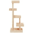 thumbnail image 6 of vidaXL Cat Tree Tall Large Activity Center Tower Furniture Solid Wood Pine, 6 of 15