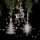 thumbnail image 5 of Nuevo árbol de Navidad transparente con copos de nieve para colgar, adornos de acrílico, decoración navideña, bricolaje, regalos de Navidad para el hogar, Año Nuevo, 5 of 5