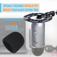 thumbnail image 2 of Shock Mount YOUSHARES Blue Yeti con parabrisas de espuma, 2 of 7