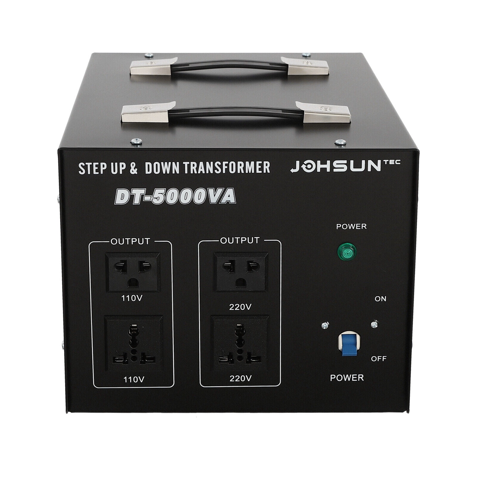 Heavy Duty 5000W Voltage Transformer Step Up/Down 110V to 220V Converter