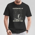 thumbnail image 2 of Schrödinger's Cat Escape Plan T-Shirt – Science Humor Tee, Quantum Physics Joke, Geeky Cat Lover Shirt, Nerdy Science Apparel, 2 of 3