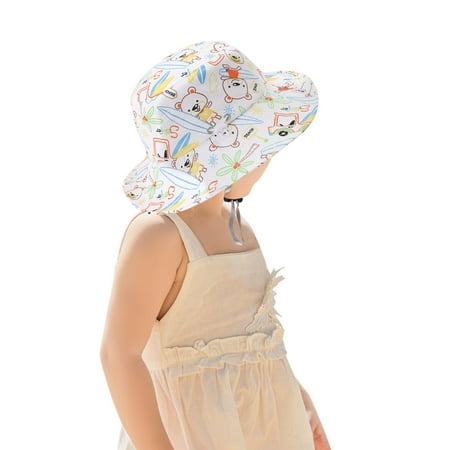 

ASEIDFNSA Rainbow Winter Hat Baby Hats 6-12 Months Boy Adjustable Sun Hats Beach Spring Summer Strap Chin Sun Kids Outdoor Cartoon Cute Hat Bucket Cap Kids Hats & Caps