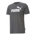 thumbnail image 1 of Playera Puma ESS Heather Tee para Hombre 586736-01 gris oscuro S, 1 of 4