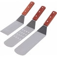 thumbnail image 1 of Jinsinto 3PCS Stainless Steel Plancha Spatula Plancha Kit Barbecue Utensils Spatulas Stainless Steel Plancha Spatula Accessory for Flat Cooking on the Barbecue Grill kit -, 1 of 5