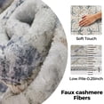 thumbnail image 3 of 8x10 Oriental Area Rug Living Room Washable Non Slip Boho Soft Rugs Bedroom Dining Room Decor-Gray, 3 of 7