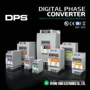 DPS Used for 3HP(2.2kW) 9A Motor, Single to 3 Phase Converter, MY-PS-5, 1 DPS Must Be Used for 1 Motor Only, Input/Output 200-240V, UL Listed