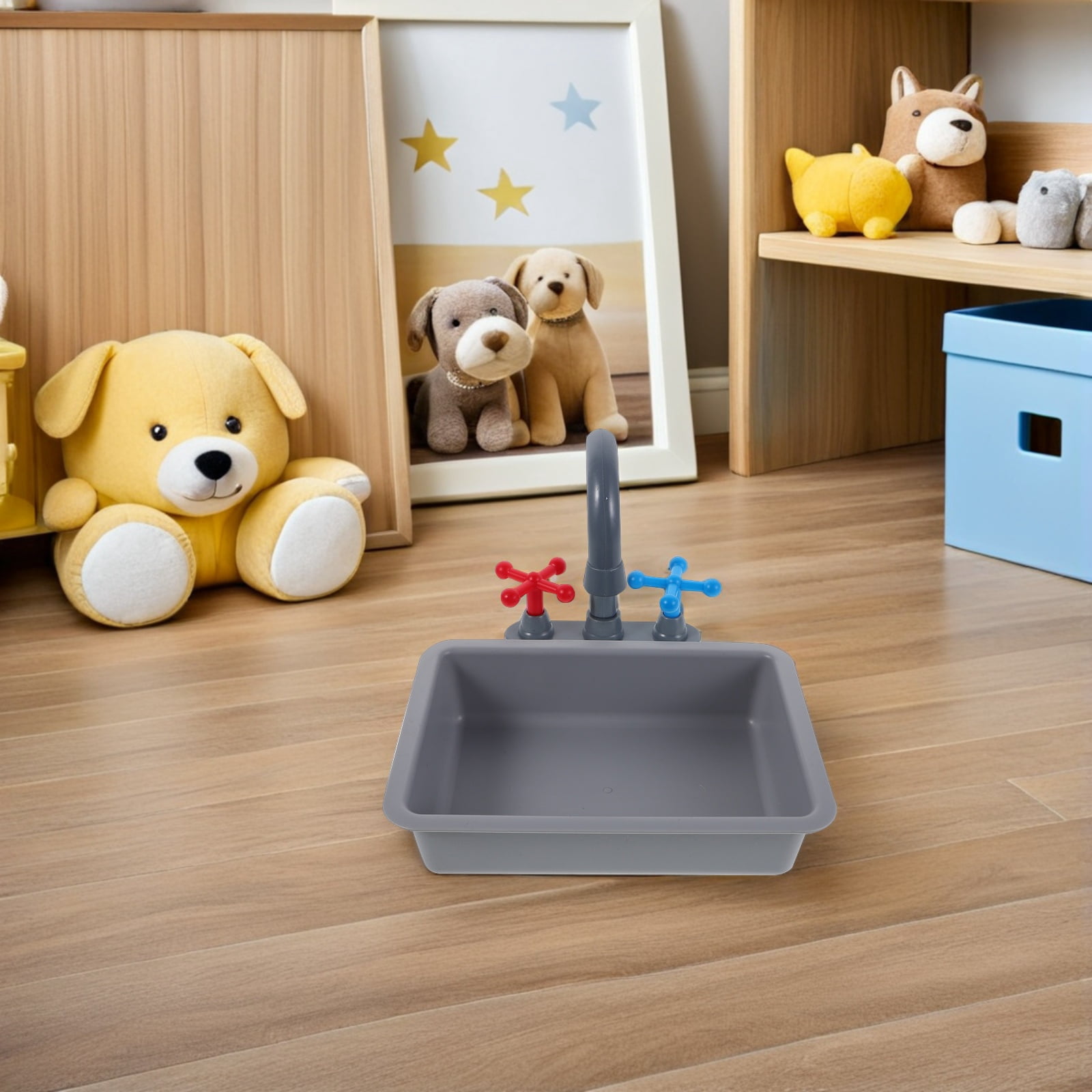 WHAMVOX Children's Pretend Kitchen Cooking Toys Kitchen Play Set Of Multi Plastic For Indoor Fun 1Set