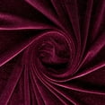 thumbnail image 2 of Zelouf Mikayla Glitter Velvet  , Sewing, DIY, Crafts Fabric by the Yard, Wine/wine, 3 Yard, 2 of 3