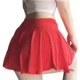 thumbnail image 3 of FREEAUCE Minifaldas plisadas negras coreanas Ropa de moda de verano Cintura alta Falda corta blanca de línea A para niñas japonesas para mujeres, 3 of 5