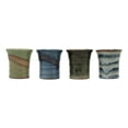 thumbnail image 4 of Japanese Colorful Abstract Art Natural Glazed Porcelain 5oz Coffee Tea Cups Set, 4 of 5