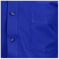 thumbnail image 4 of Manchester Camisa de Vestir Regular Fit  Azul Francia, 14.5" Cuello 33" Manga Manchester 5018A, 4 of 4
