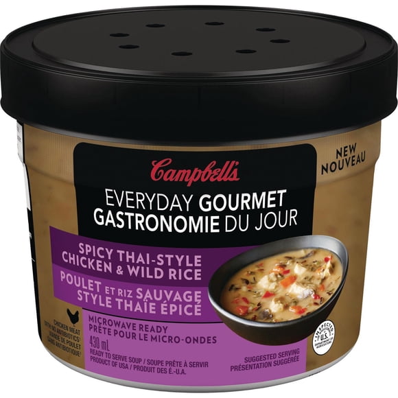 Campbell’s® Everyday Gourmet Spicy Thai-Style Chicken and Wild Rice