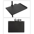 thumbnail image 4 of keepw Sound Card Tray Accessory Plastic Shelf Microphone Stand for Snacks Guitar L Black L, 4 of 6