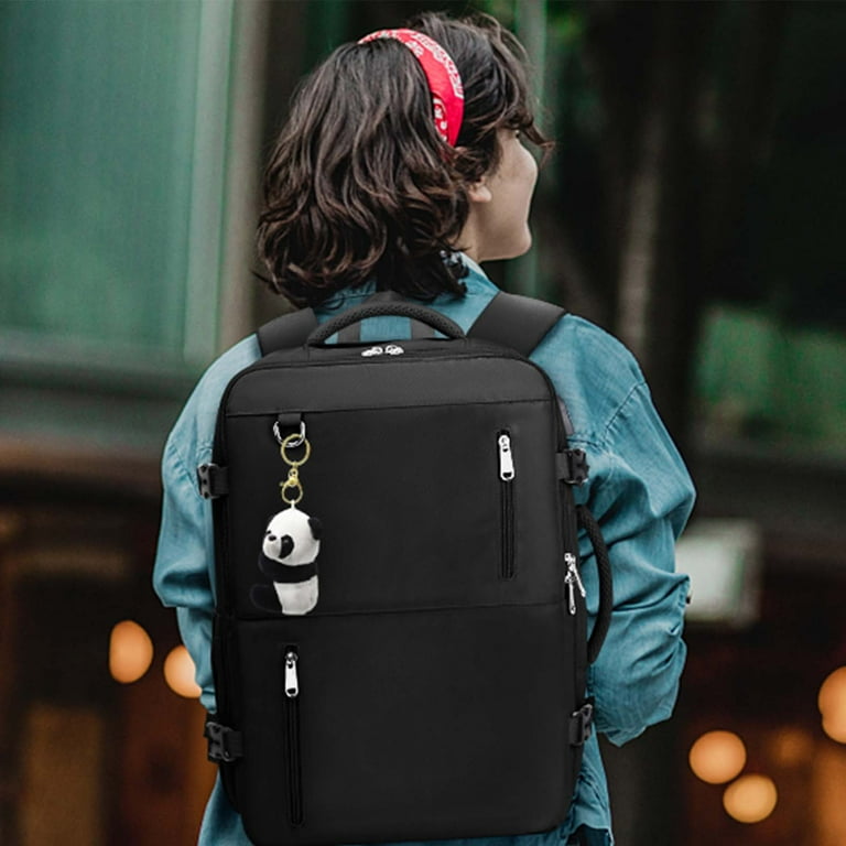 XJ-HOME Extra Large Carry On Backpack Flight Approved, Expandable Travel Backpack For Women Men, Waterproof Personal Item Backpack Airline Approved, XJ-HOME Extra Large Carry On Backpack Flight Approved, Expandable Travel Backpack For Women Men, Waterproof Personal Item Backpack Airline Approved,