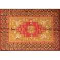 thumbnail image 1 of Ahgly Company Indoor Rectangle Persian Orange Traditional Area Rugs, 7' x 9', 1 of 1