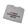 thumbnail image 3 of Colombian Wife Girlfriend Husband Boyfriend Sweatshirt Gift Crew Neck Shirt, 3 of 3