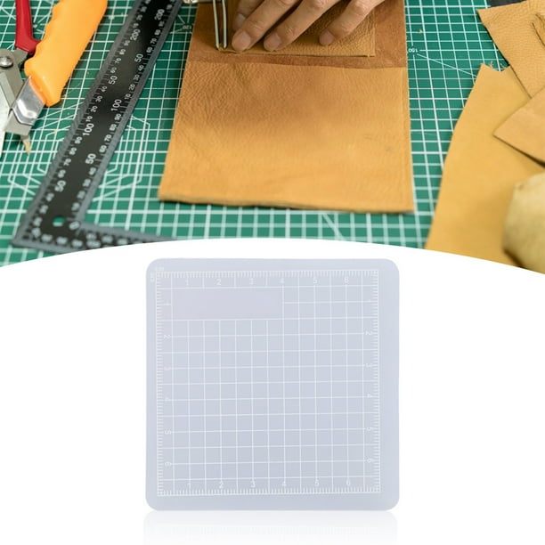 Almohadilla de corte de papel, tapete de corte translúcido de 3 uds., tabla de corte antideslizante para manualidades, claridad notable Jadeshay A