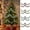 A, variant on Lwlmwt Christmas Tree Garland Tinsel Ribbon Christmas Decorations 2-Meter Hanging Decoration Features 13 Bow Decorations Ideal for Indoor Decorations Parties, Weddings, Holidays