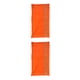 thumbnail image 3 of Sonducket Polaina para el cuello Pañuelo para la cabeza Pasamontañas Visibilidad Bandana sin costuras Tira reflectante Bufandas Clima frío naranja fluorescente 2piezas, 3 of 6