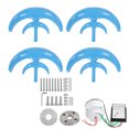 thumbnail image 2 of Wind Turbine Kit, Duratble Wind Power Generator 12m/s Effective  For Ships For Terraces For Cabins For Home, 2 of 8