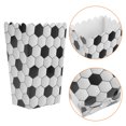 thumbnail image 1 of SHOWERORO 6Pcs Birthday Party Popcorn Box For Snack Packaging Multi Colored Paper Sports Party Favor Boxes for Fan Gear, 1 of 7