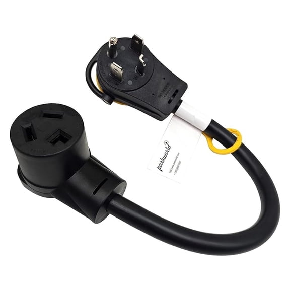 Dryer Splitter Adapter Piggy-Back NEMA 14-30P and 14-30R (to 10-30R)