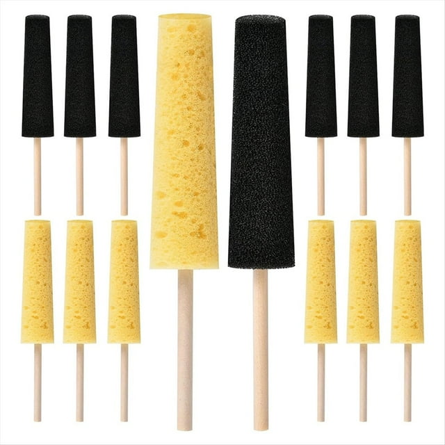 12 Esponjas para Arcilla, Varillas para Cerámica, Herramientas para Recortar Cerámica, Texturizar y Esculpir para Modelar.