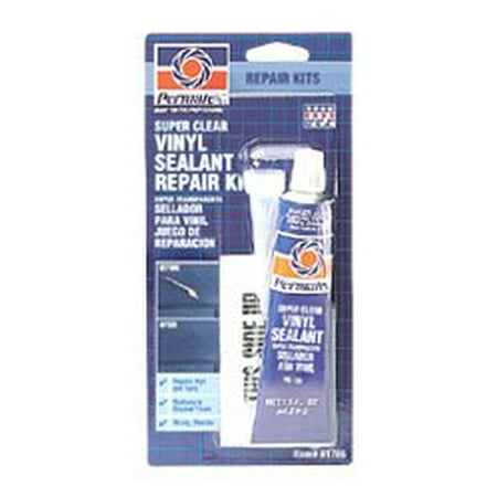 vinyl permatex repair clear kit sealant super adhesive
