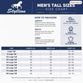 thumbnail image 2 of Styllion Big and Tall Mens Crew Neck Shirts - CRSS (Maroon, 3XLT), 2 of 3