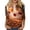 31# Light Gray, variant on Women's 3/4 Sleeve Tops Crewneck Fall Leaf Print Casual Shirts | Fall Tops for Women , 3/4 Sleeve Shirts, Loose Fit, Multiple Leaf Prints, Work & Sports, Fall Clothing Navy XXL