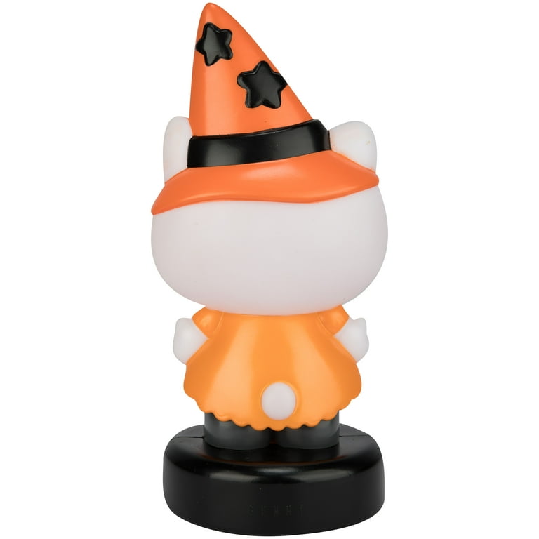 Halloween Blow Mold Decor Hello Kitty in Orange Costume Sanrio