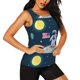 thumbnail image 2 of Fotbe Astronaut With USA Flag Blusas Sin Mangas para Mujer – Estilo Casual, Corte Suelto, Slim-Fit, Cuello Redondo Deportivo, Tops de Verano para Gimnasio y Yoga-XX-Large, 2 of 7