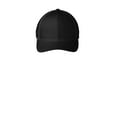 thumbnail image 4 of Port Authority Adult Unisex Regular Plain Cap Black/Black Small/Medium, 4 of 5