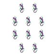 thumbnail image 1 of Decoración de Navidad Cateissary Metal Púrpura 10 Conjunto, 1 of 6