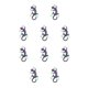 thumbnail image 3 of Colgantes decorativos de metal Inteprter 10Conjunto púrpura, 3 of 6