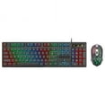 thumbnail image 1 of axGear Wired Gaming Keyboard and Mouse Combo Ergonomic Design USB Color Backlight, 1 of 3
