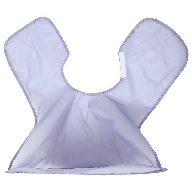 BRIGHTFUFU Babero para afeitarse la barba, delantal para recortar la barba, práctico delantal de limpieza, 1 ud.