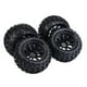 thumbnail image 1 of Neumático RC, Neumático De Coche RC De 4 Piezas, Para Camión RC A Escala 1/10 Mgaxyff RC Car Tyre, 1 of 8