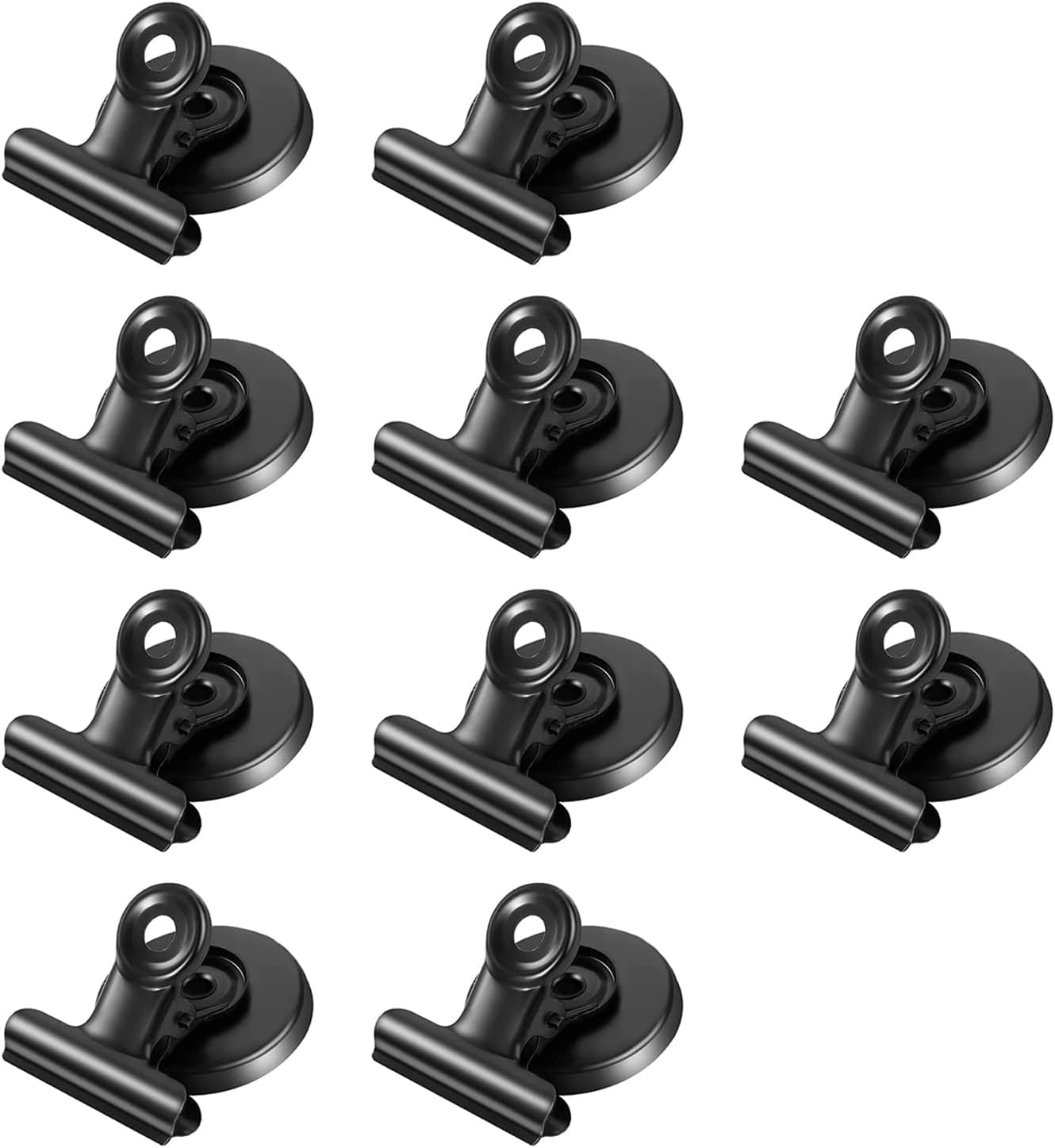 Strong Office Black Clips Heavy Duty Refrigerator Hook