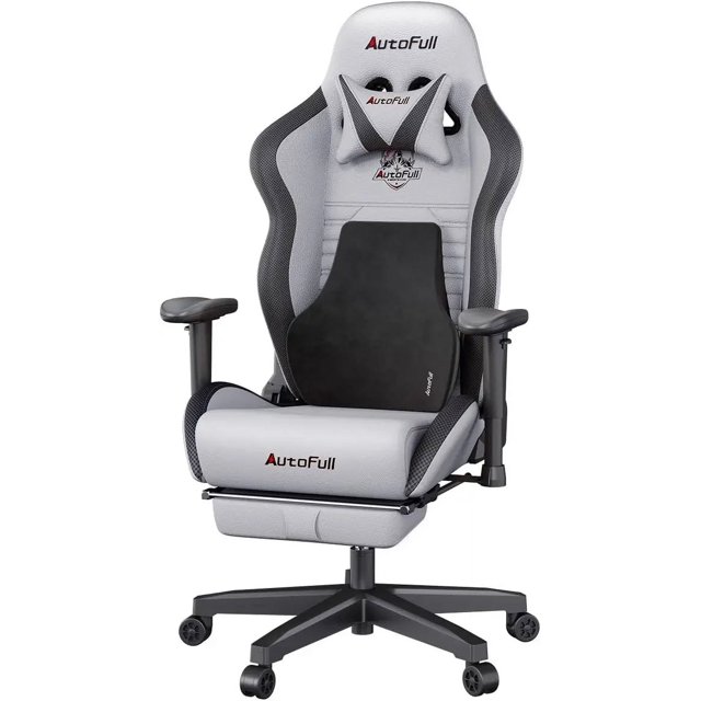 C3 Gaming Chair Office Chair Ergonomics Lumbar Support Racing Style PU Leather High Back Adjustable Swivel Task Chair My Lux Decor Round
