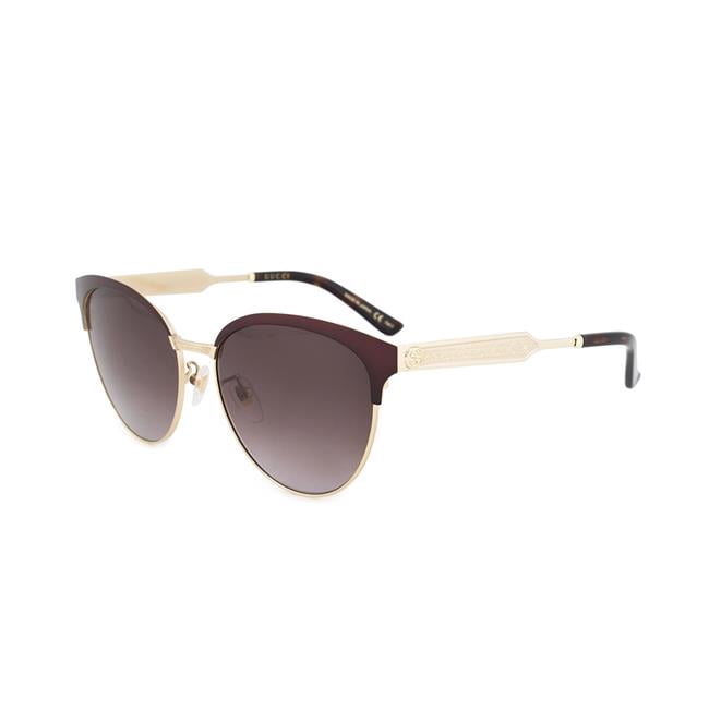 Gucci GCC-SUNG-0074S-004-57 Cat Eye Sunglasses with Grey Actual Lens - 57 x 16 x 145 mm Gucci GCC-SUNG-0074S-004-57 Cat Eye Sunglasses with Grey Actual Lens - 57 x 16 x 145 mm
