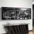 thumbnail image 2 of Cuadro Ciudad Nueva York Decorativo Moderno En Canvas Panorámica Impresión Latex Hd Material No Sintético Marco Opcional, 2 of 4