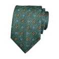 thumbnail image 2 of Traje de fiesta hecho a mano con decoración de corbata para hombre, para baile de graduación, fiesta, boda, trabajo de negocios Verde, 2 of 8