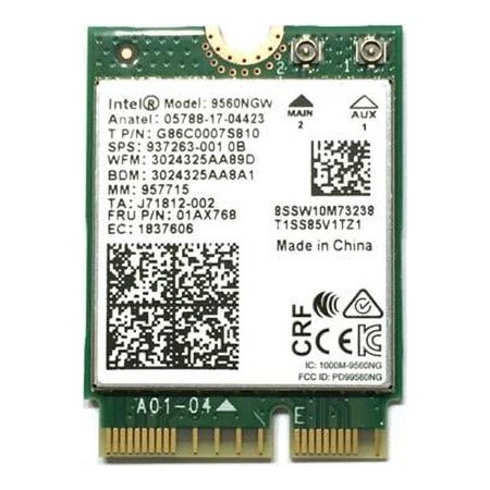 UPC: 0735858358293 | Intel 2230 2 x 2 in. AC Plus BT Gigabit No vPro Wireless Networking