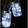 thumbnail image 4 of 2 Pack LED Fairy Lights, 33ft 100LEDs Battery Powered String Lights with Remote Waterproof Silver Wire Christmas Lights for Bedroom, Wedding Decorations,Cool White, 4 of 8
